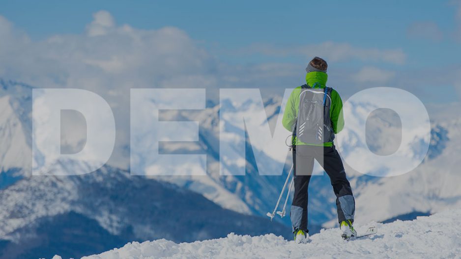 Template: Umweltbaustein Skibergsteigen