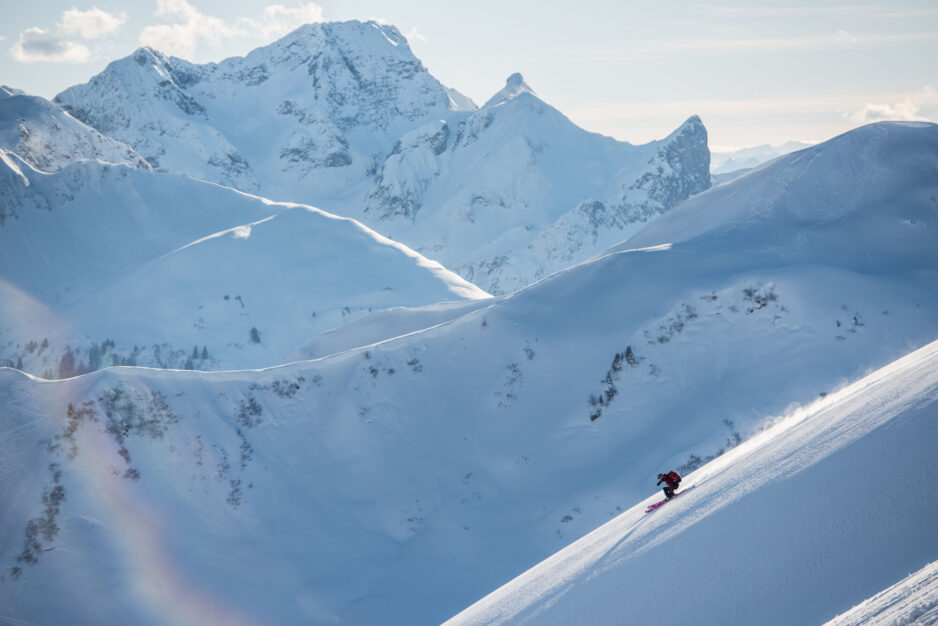 Umwelttraining Skifahren im Gelände