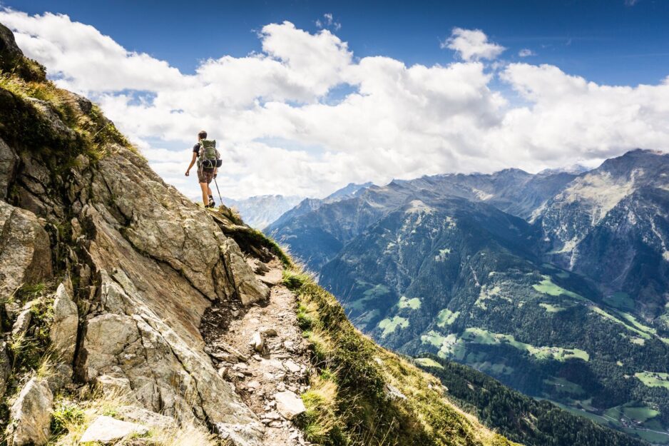 Umweltbaustein Bergsteigen