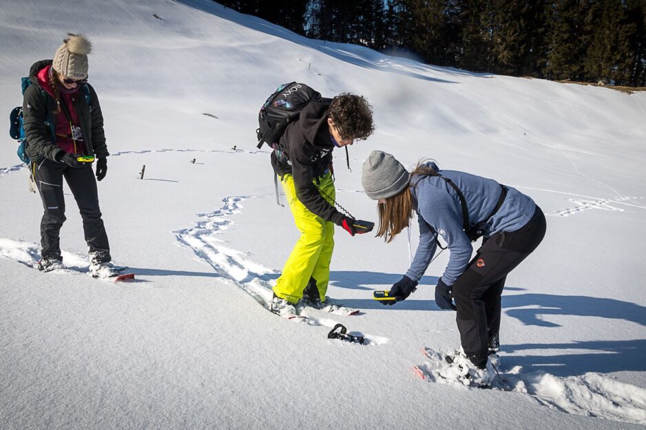 Umwelttraining Schneeschuhgehen